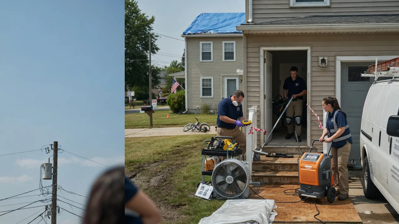 Water Damage Repair in Tutor Key, KY near me